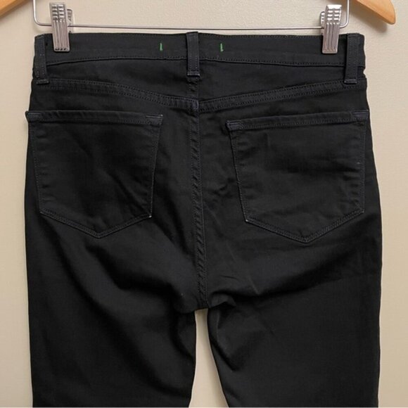 J Brand Shadow Straight Leg Black Jeans Size 27 - Picture 6 of 10